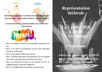 Spectacle de théâtre